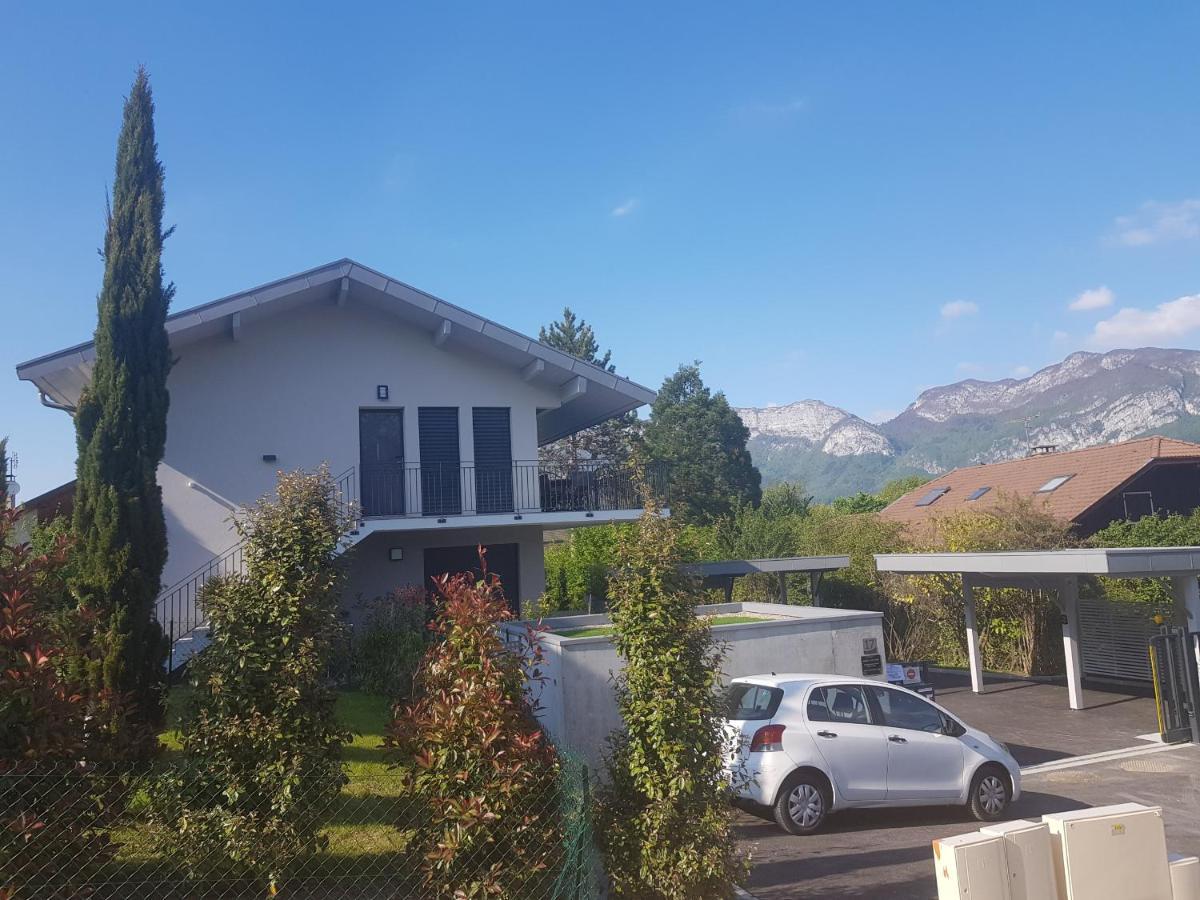 L'Appartement Jardin Avec Vue Montagnes Sevrier Exterior photo
